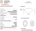 3.60ct E VVS2 Oval Modified Brilliant Cut Loose Diamond – IGI LG81962544