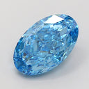 3.64ct Fancy Vivid Blue VVS2 Oval Modified Brilliant Cut Loose Diamond – IGI LG799649616
