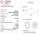 3.81ct E VVS2 Oval Brilliant Cut Loose Diamond – IGI LG752591337