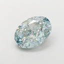 5.03ct Fancy Intense Bluish Green VS1 Oval Modified Brilliant Cut Loose Diamond – IGI LG831655052