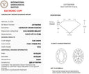 5.06ct Fancy Intense Pink Oval Modified Brilliant VVS2 Loose Diamond – IGI LG772637834