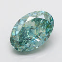 5.10ct Fancy Vivid Bluish Green VVS2 Oval Modified Brilliant Loose Diamond – IGI LG833691286
