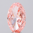 6.07ct Fancy Vivid Pink VS2 Oval Modified Brilliant Cut Loose Diamond – IGI LG844613638