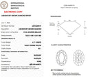6.11ct Fancy Intense Yellow VS1 Oval Modified Brilliant Loose Diamond – IGI LG816649219