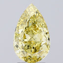 3.01ct Fancy Intense Yellow VS1 Pear Modified Brilliant Cut Loose Diamond – IGI LG826679875