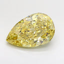 3.04ct Fancy Intense Yellow Pear Modified Brilliant VS1 Loose Diamond – IGI LG828658969
