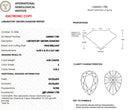4.08ct E VVS2 Pear Brilliant Cut Loose Diamond – IGI LG843611780