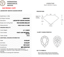 4.11ct Fancy Light Brownish Yellow VVS2 Pear Modified Brilliant Cut Loose Diamond – IGI LG830673349