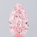 6.05ct Fancy Vivid Pink Pear Modified Brilliant VVS2 Loose Diamond – IGI LG833672620