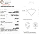 6.06ct Fancy Vivid Pink Pear Modified Brilliant VVS2 Loose Diamond – IGI LG756512388