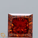 1.50ct Fancy Deep Orange Princess Cut VS1 Loose Diamond – IGI LG65144381