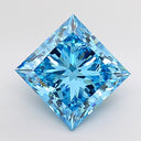 9.12ct Fancy Vivid Blue Princess Cut VS1 Loose Diamond – IGI LG756512564