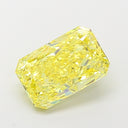 4.03ct Fancy Vivid Yellow Radiant VVS2 Loose Diamond – IGI LG837623343