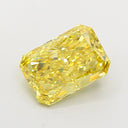 4.10ct Fancy Intense Yellow VS1 Radiant Cut Loose Diamond – IGI LG833647793