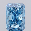 6.03ct Fancy Vivid Blue VS1 Radiant Cut Loose Diamond – IGI LG677567938