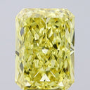 6.07ct Fancy Vivid Yellow VS1 Radiant Cut Loose Diamond – IGI LG805617609