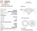 3.00ct E Round Brilliant VVS2 Loose Diamond – IGI LG839603635