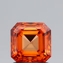1.55ct Fancy Orangy Brown VS2 Square Emerald Cut Loose Diamond – IGI LG831612885
