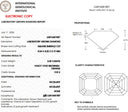 3.09ct Fancy Vivid Brownish Orange VVS2 Square Emerald Cut Loose Diamond – IGI LG816681857