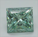 3.50ct Fancy Vivid Green Princess Cut VS1 Loose Diamond – IGI LG623413475
