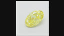 3.01ct Fancy Intense Yellow VVS2 Oval Modified Brilliant Loose Diamond – IGI LG828655076