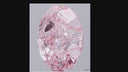 3.09ct Fancy Intense Pink Oval Modified Brilliant VVS2 Loose Diamond – IGI LG826676882