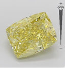 4.03ct Fancy Intense Yellow Cushion Brilliant VS1 Loose Diamond – IGI LG812639436