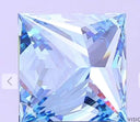 5.02ct Fancy Vivid Blue Princess Cut VS1 Loose Diamond – IGI LG804644951
