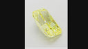 4.03ct Fancy Vivid Yellow Radiant Cut VVS2 Loose Diamond – IGI LG837623343