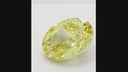 6.02ct Fancy Intense Yellow VS1 Oval Modified Brilliant Cut Loose Diamond – IGI LG804664039