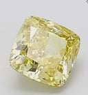 3.54ct Fancy Intense Yellow Square Cushion Brilliant VVS2 Loose Diamond – IGI LG826666366