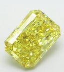 6.01ct Fancy Vivid Yellow Radiant Cut VS1 Lab Diamond - IGI LG795642000
