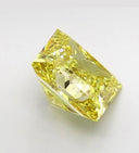 4.01ct Fancy Intense Yellow Princess Cut VVS2 Loose Diamond – IGI LG823685009