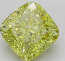 3.50ct Fancy Intense Yellow Square Cushion Brilliant VVS2 Loose Diamond – IGI LG771623156