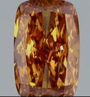 2.71ct Fancy Vivid Brown Orange Cushion Modified Brilliant VS1 Loose Diamond – IGI LG710590673