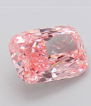 6.11ct Fancy Vivid Pink Cushion Lab Grown Diamond VVS2 – IGI LG816610713