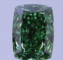 6.08ct Fancy Vivid Green Cushion Modified Brilliant VS1 Loose Diamond – IGI LG795623061