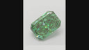 4.04ct Fancy Vivid Green VVS2 Radiant Cut Loose Diamond – IGI LG819616086