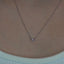 14K Gold Lab-Created Diamond Bezel Pendant Necklace (0.10 CTW F-G SI)