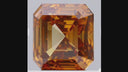 3.09ct Fancy Vivid Brownish Orange VVS2 Square Emerald Cut Loose Diamond – IGI LG816681857