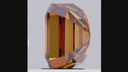 4.02ct Fancy Vivid Orange VS1 Square Emerald Cut Loose Diamond – IGI LG752504760