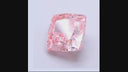 3.06ct Fancy Vivid Pink Square Cushion Modified Brilliant VVS2 Loose Diamond – IGI LG835692588