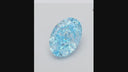 3.06ct Fancy Vivid Blue VVS2 Oval Modified Brilliant Cut Loose Diamond – IGI LG842641872