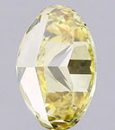 3.02ct Fancy Vivid Yellow Oval Modified Brilliant VVS2 Loose Diamond – IGI LG817697387