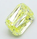 1.51ct Light Yellow Criss Cut Cushion VS1 clarity Lab Diamond - IGI LG731595036