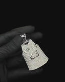 The G.O.A.T. “23” Diamond Pendant- 14K Gold
