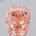 3.01ct Fancy Intense Orangy Pink VS2 Cushion Modified Brilliant Loose Diamond – IGI LG770653138