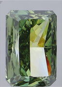 13.15ct Fancy Vivid Green Radiant Cut VS1 Loose Diamond – IGI LG651473384