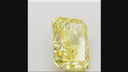4.10ct Fancy Intense Yellow VS1 Radiant Cut Loose Diamond – IGI LG833647793