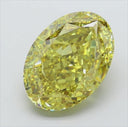 9.28ct Fancy Intense Yellow Oval Modified Brilliant VS2 Loose Diamond – IGI LG754557384